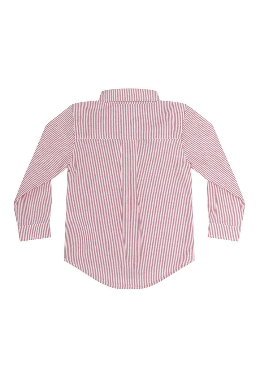 Red Stripes Long Sleeve Shirt