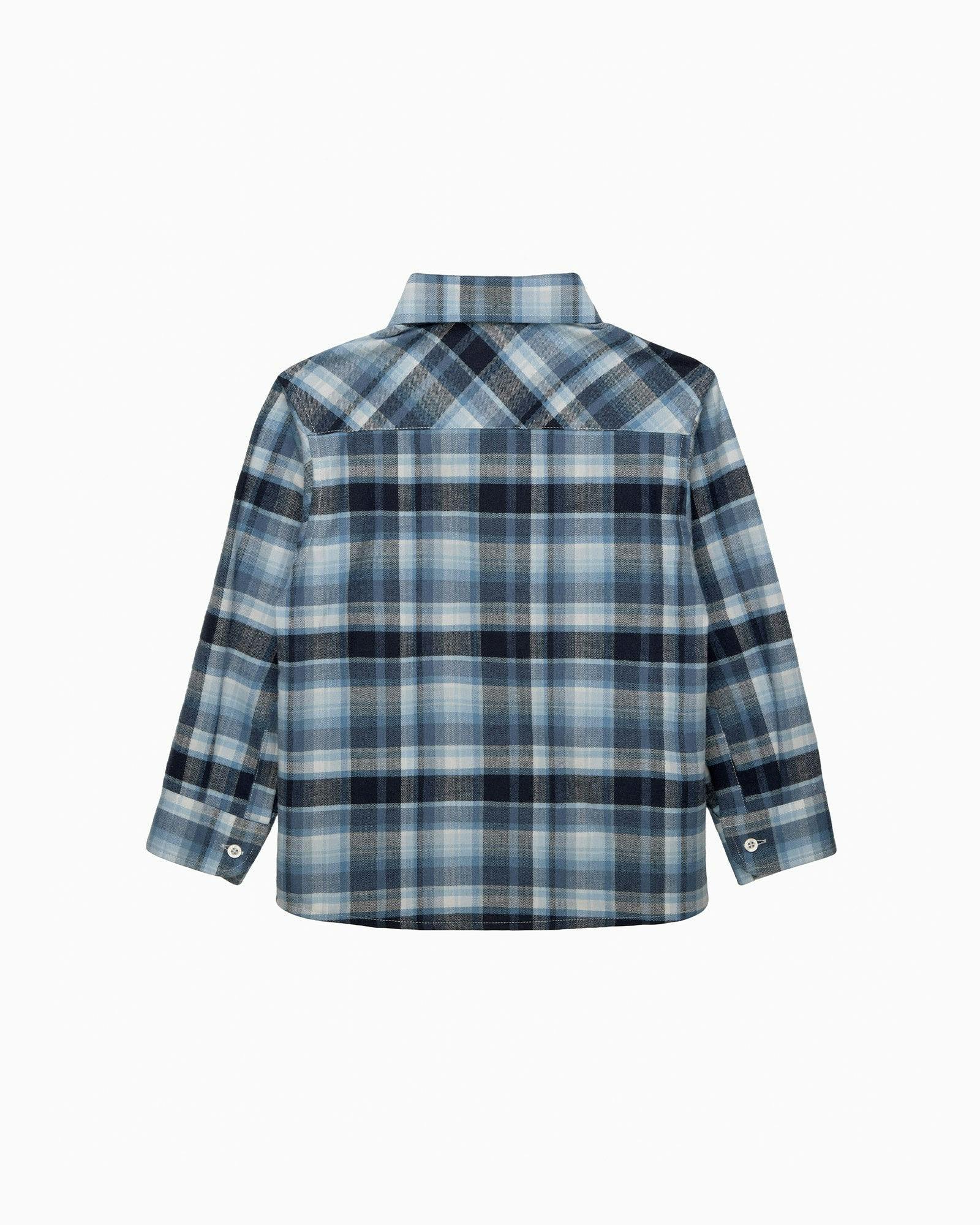Oliver Shirt in Navy Check