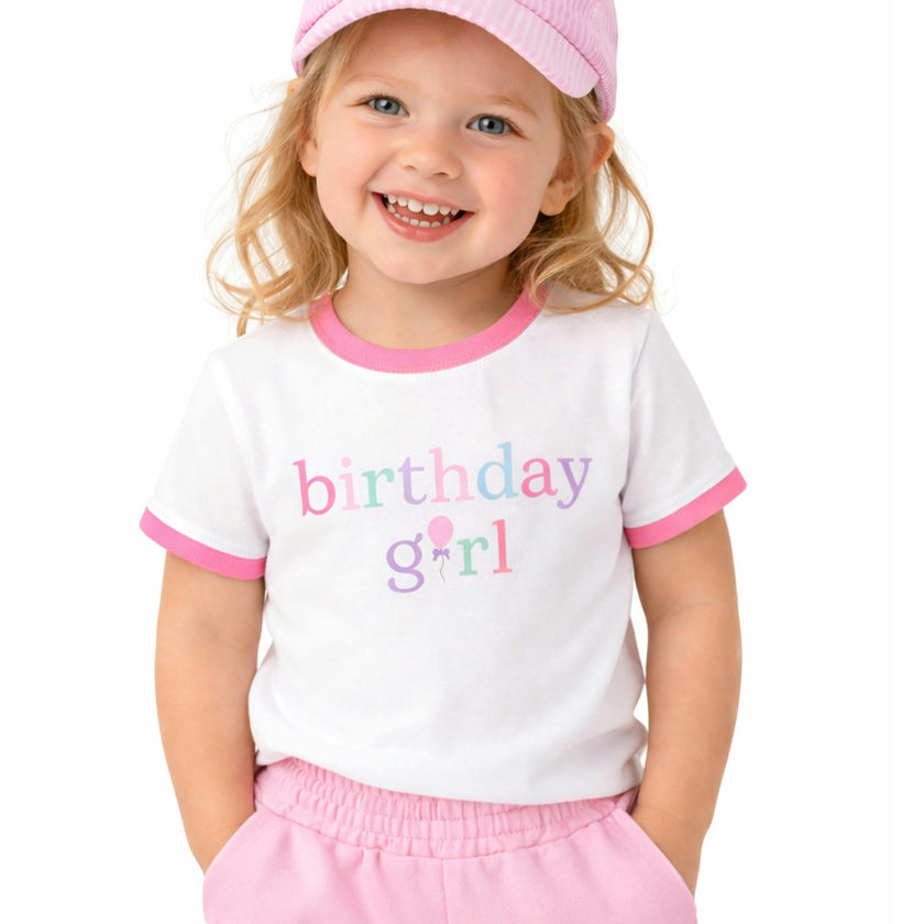 Birthday Milestone Bow Baseball Hats