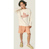 Mipounet SS26 Les Vacances, Sweatshirt Ecru