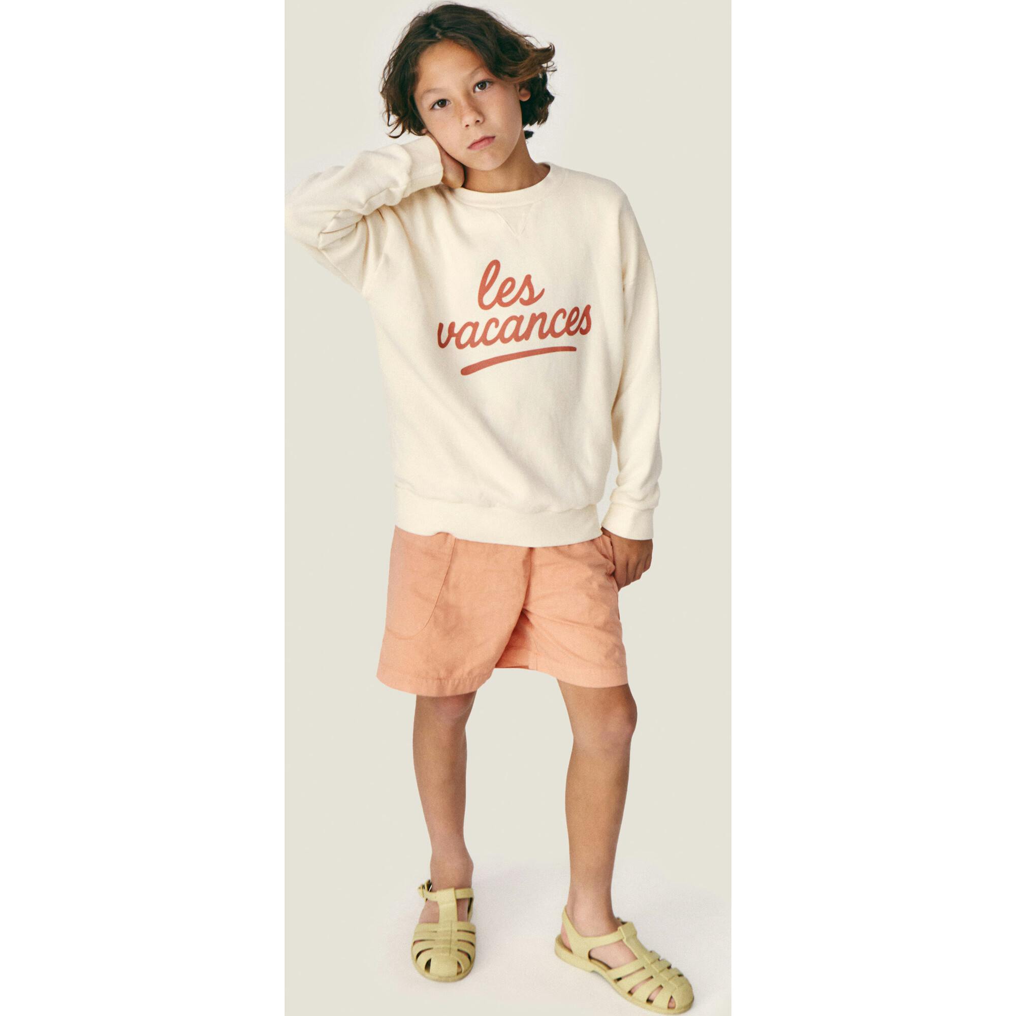 Mipounet SS26 Les Vacances, Sweatshirt Ecru