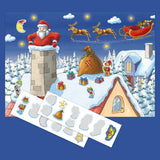 Sticker Book Advent Calendar: Santa
