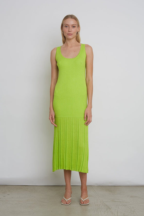 ANGELINA DRESS | NEON LIME | LAST ONE!