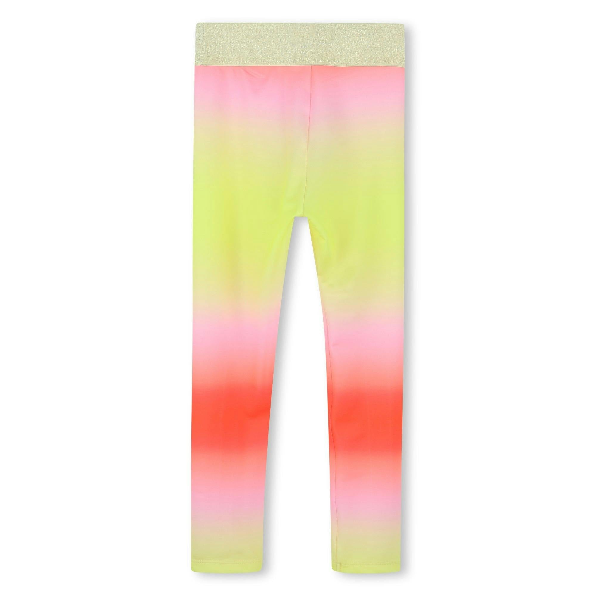 Multicolor Lemon Ombre Leggings