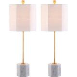 Set of 2 Magdalene Marble Table Lamps