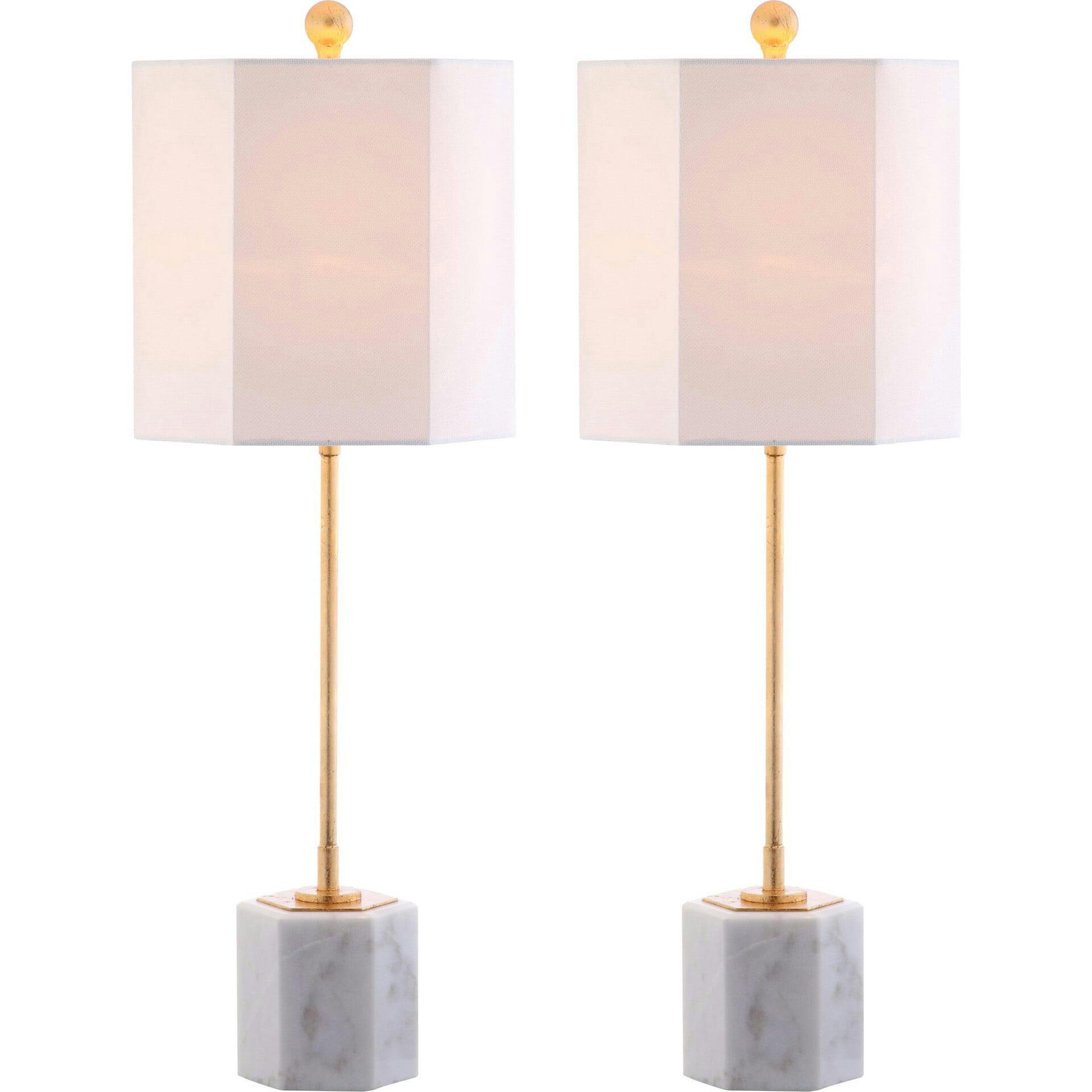 Set of 2 Magdalene Marble Table Lamps