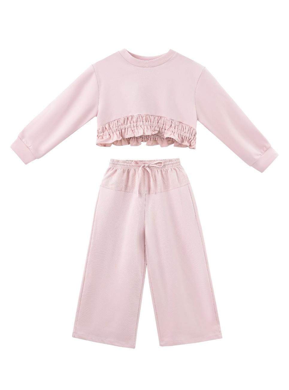 Pink Ruffle Co-Ord Set