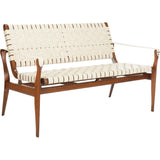 Dilan Leather Loveseat