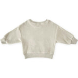 Teddy Fleece Dropped Shoulder Sweatshirt
