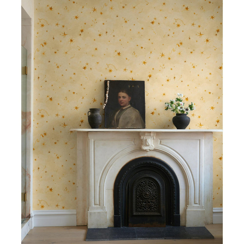 Luminaries Mid-Scale Design Textured Wallpaper