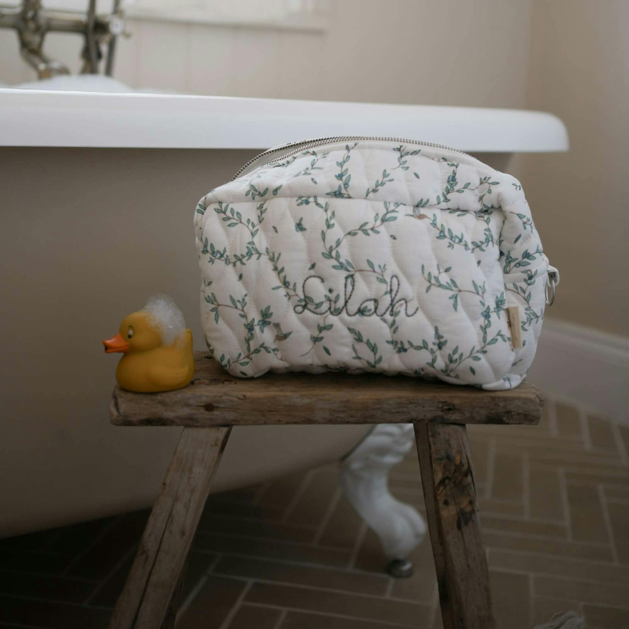 Secret Garden Toiletry Zipper Pouch, Prints