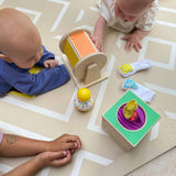 Modern Blocks - Desert Sand - Play Mat, Prints