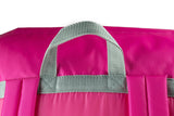 Sleep-n-pack: Packable Sleeping Bag, Big Kid 7-12+ yrs - Hibiscus Pink/Coconut Sherpa