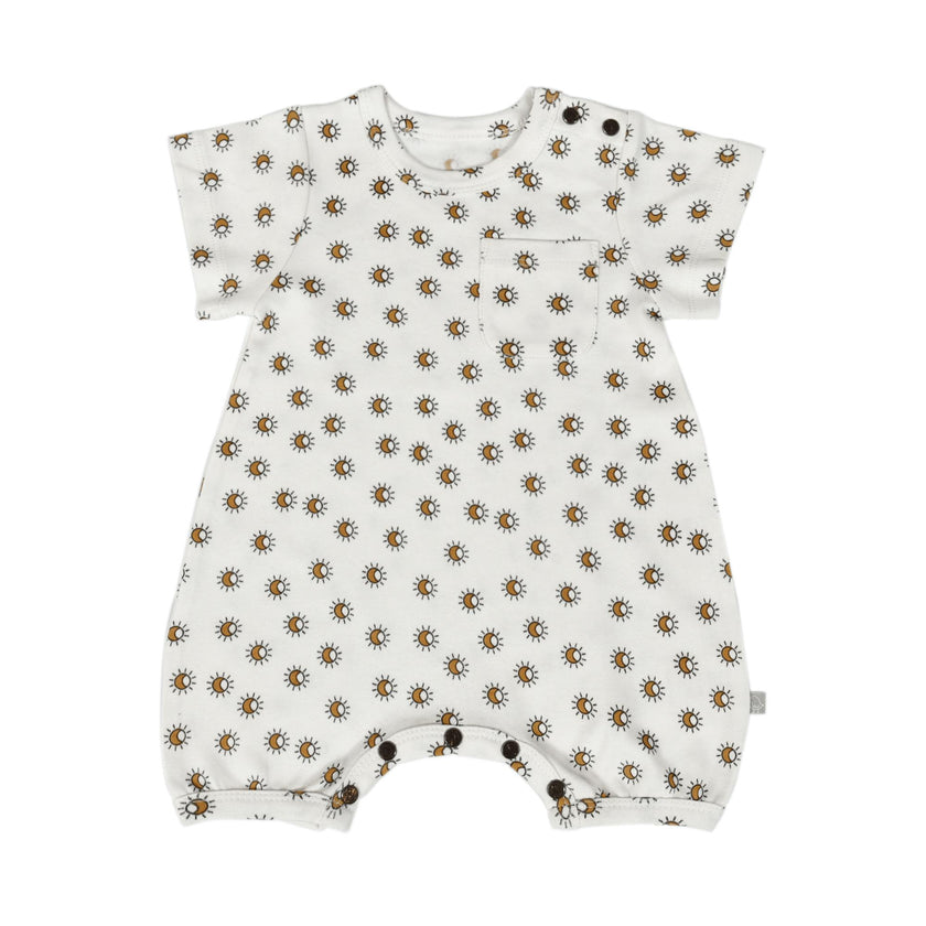 short sleeve romper | sun