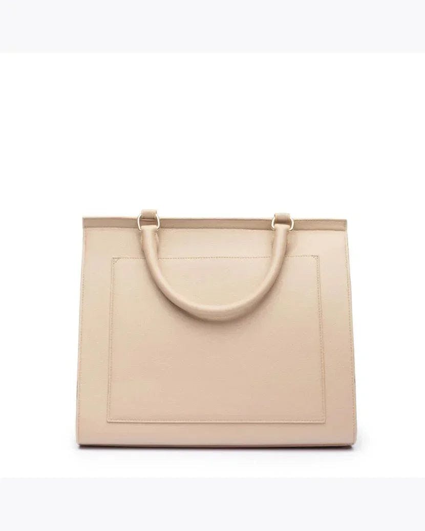 Large, Insulated, Chic Lunchbox, Cream