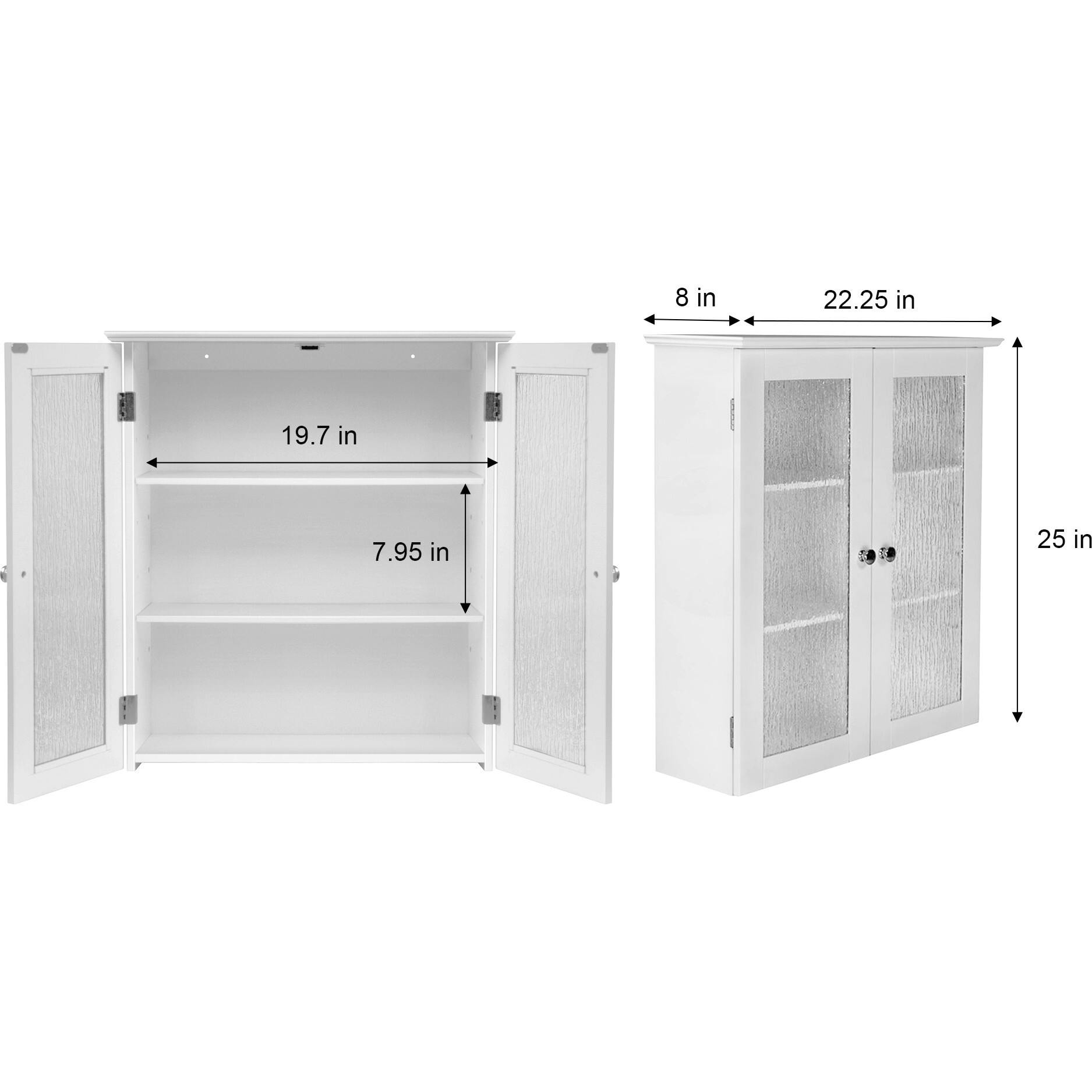 Connor 2 Door Floor Cabinet with 3 Shelves