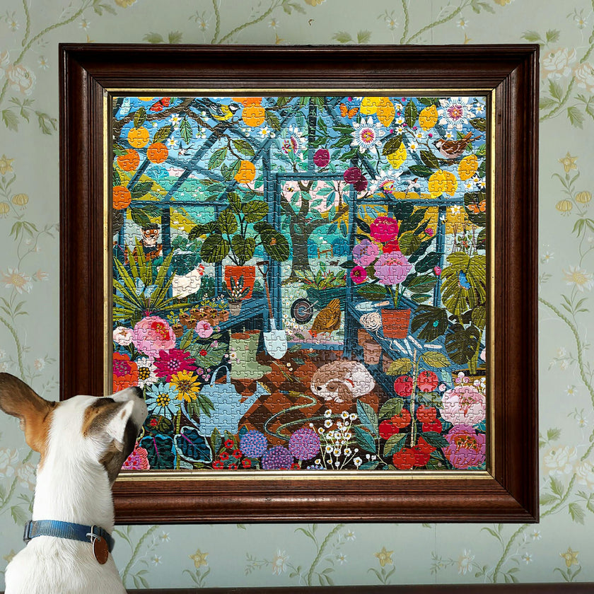 Piece&Love: English Greenhouse - 1000 pc Puzzle