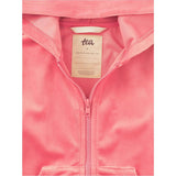 Ears Velour Hoodie, Purple