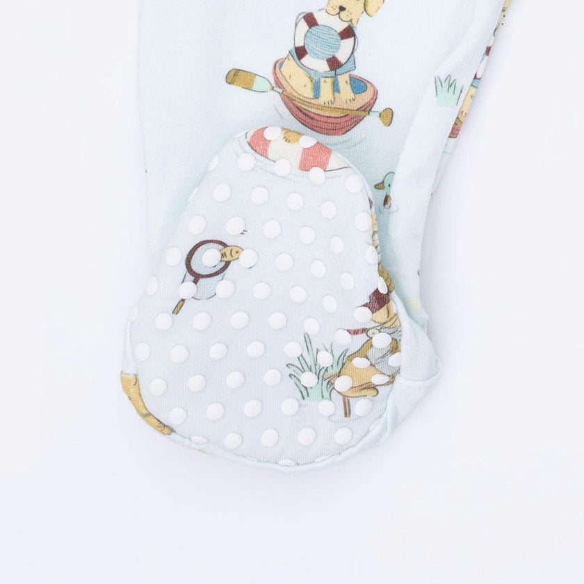 Lake Buddy Dogs - 2 Way Zipper Footie