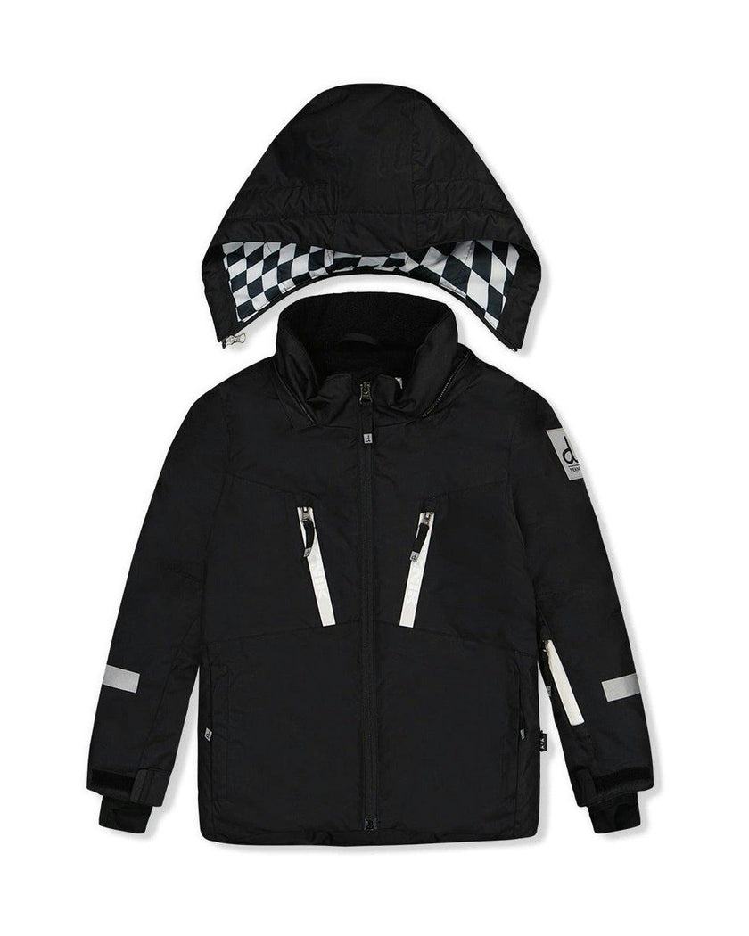 Two Piece Teknik Snowsuit Black And White