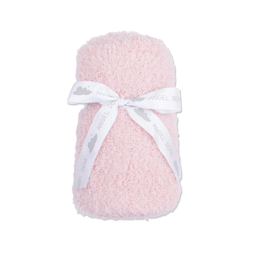 Chenille - Blush Stroller Blanket