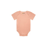 Ribbed Short Sleeve Baby Onesie