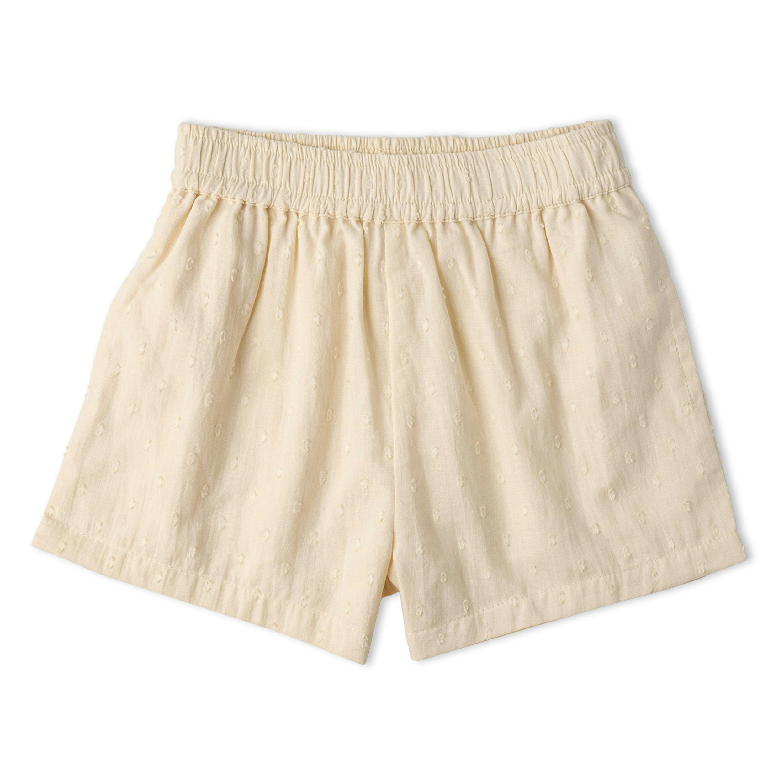 Organic Smocked Top & Shorts Set - Butter Yellow