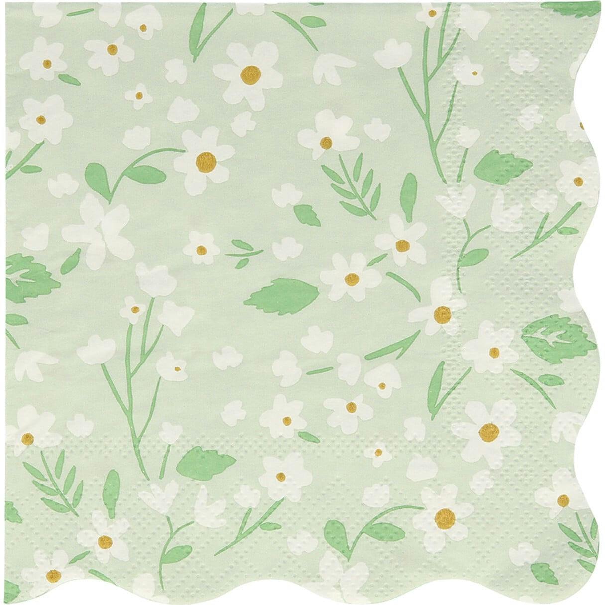 Set of 20 Ditsy Floral Small Napkins