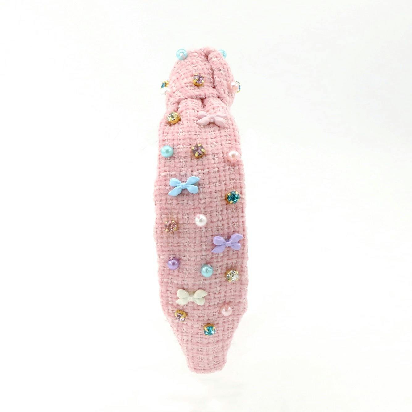 Tweed Bow Multi Headband