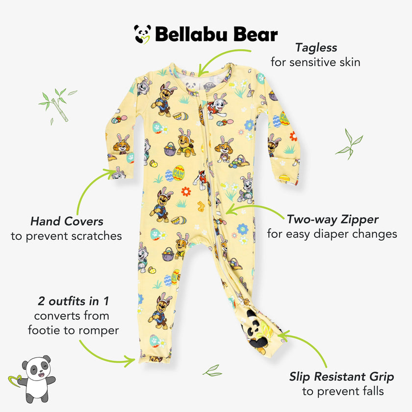 PAW Patrol: Fun Bamboo Convertible Footie