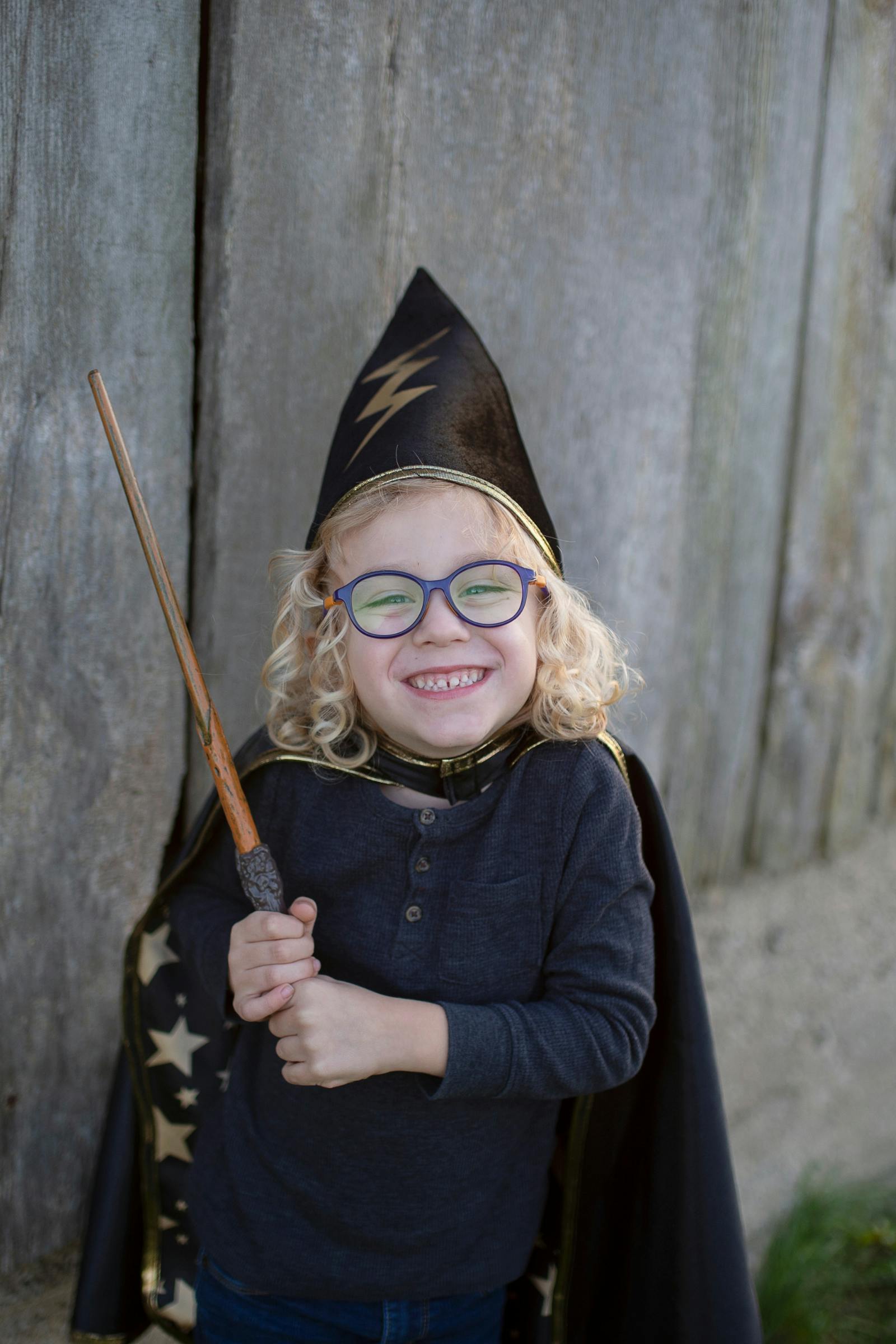 Reversible Wizard Cape & Hat