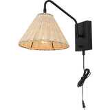 Tressa Wall Sconces with USB Port