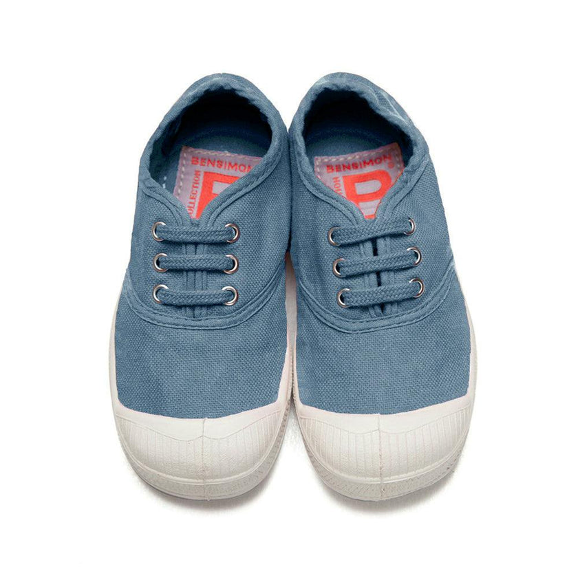 BENSIMON Kids -  Laces Tennis Shoes - Denim