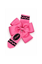 Crayon Back-to-School Hair Bow