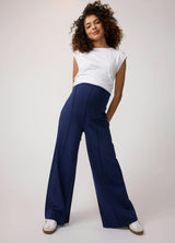 Flare Ponte Knit Maternity Pants