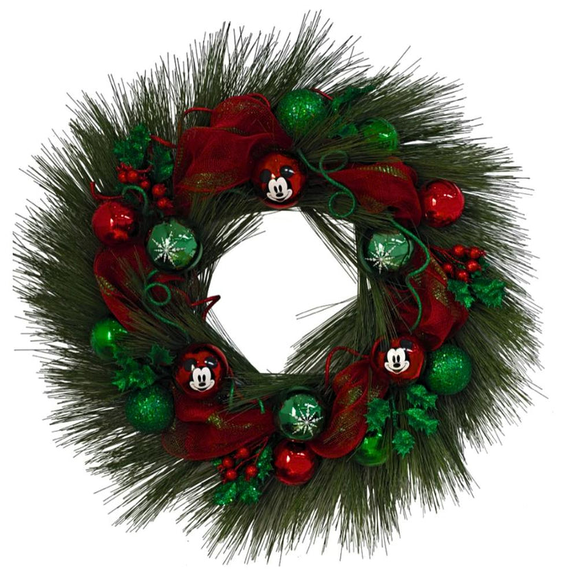 Disney® Mickey Mouse Christmas Wreath Pre-Lit
