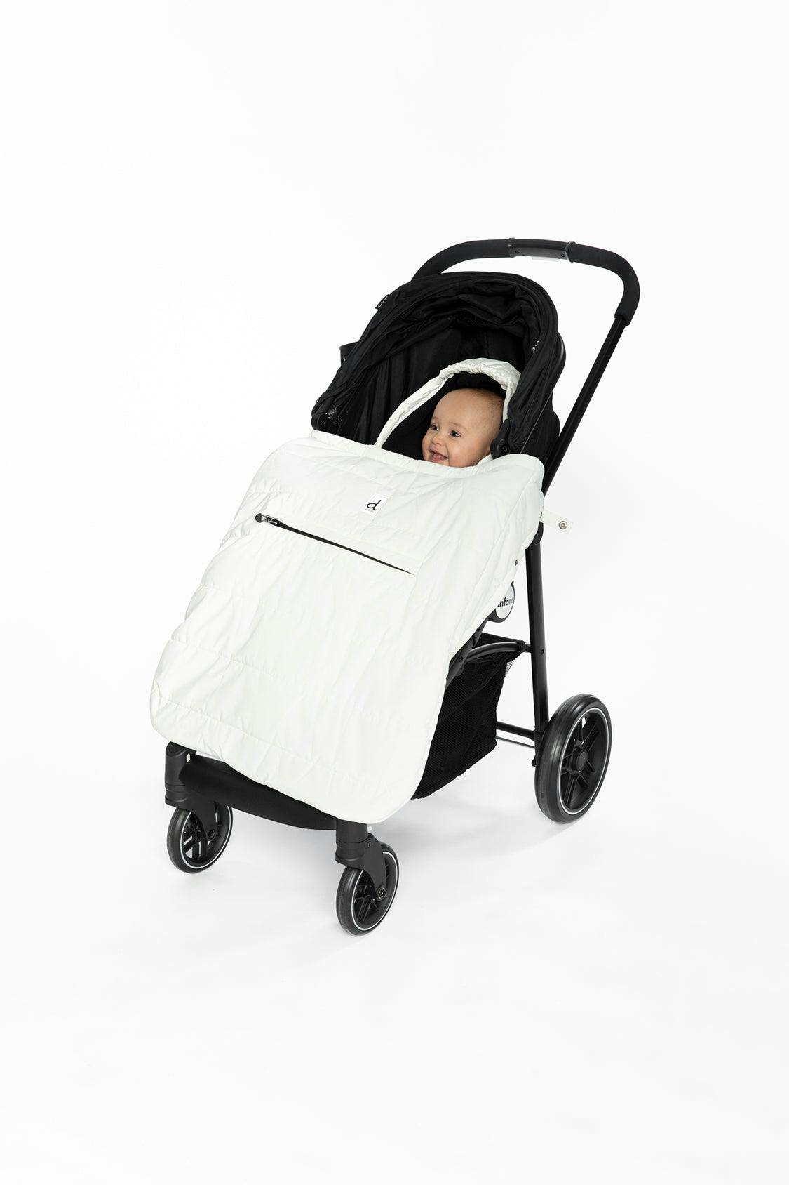 Multi-Function Baby Carrier For Car Seats and Strollers Off White