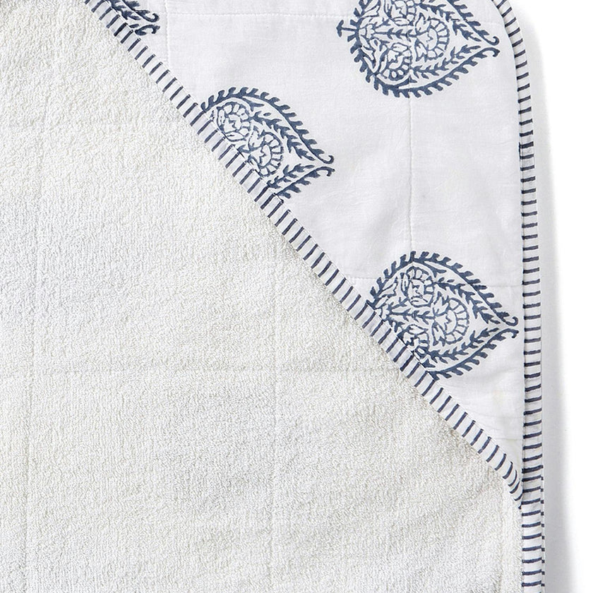 Block-Printed Terry Towel