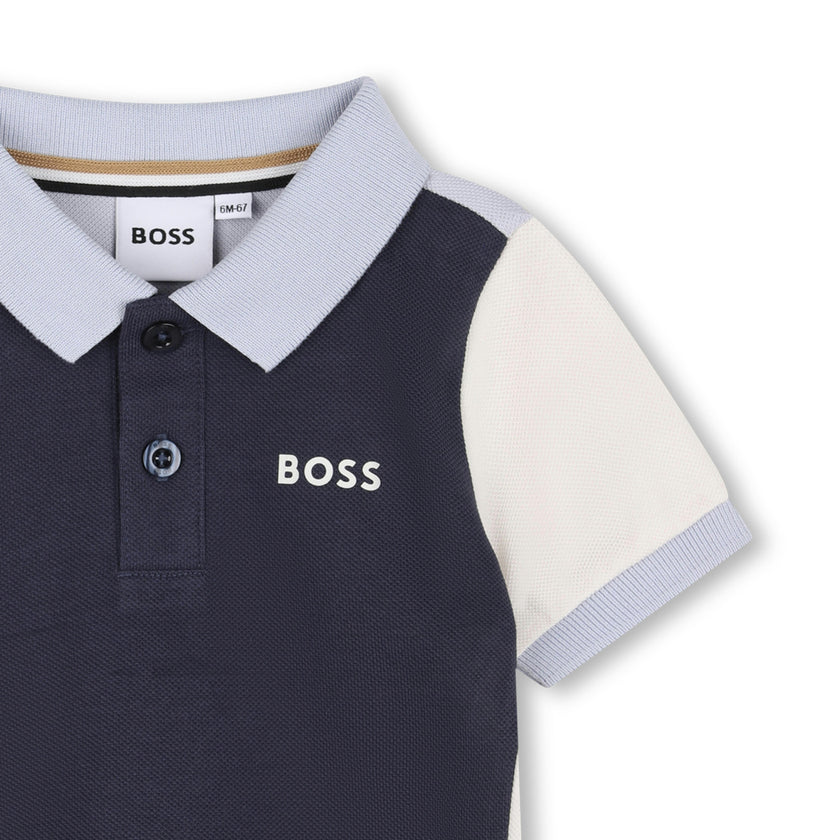 Navy Short Sleeve Polo