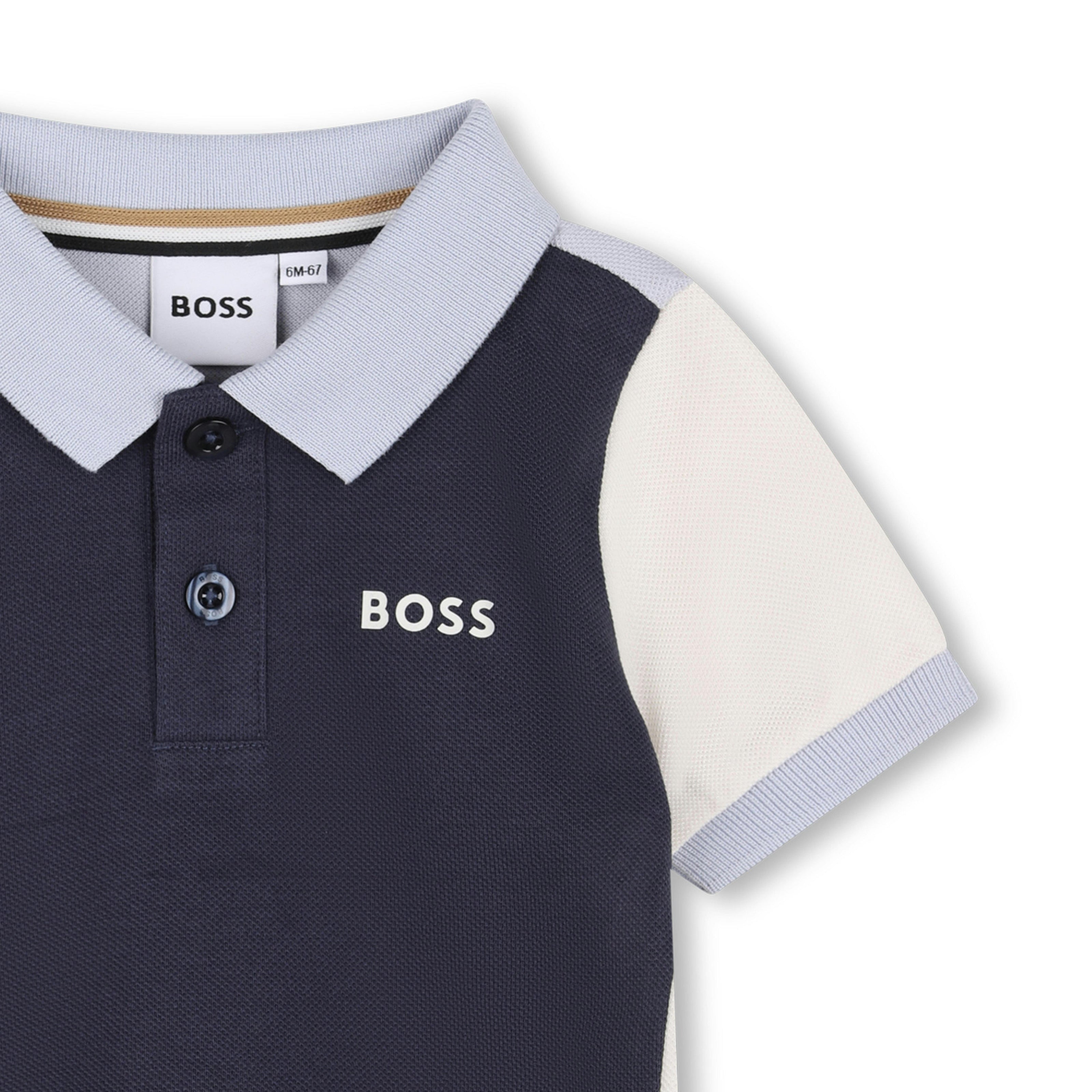 Navy Short Sleeve Polo