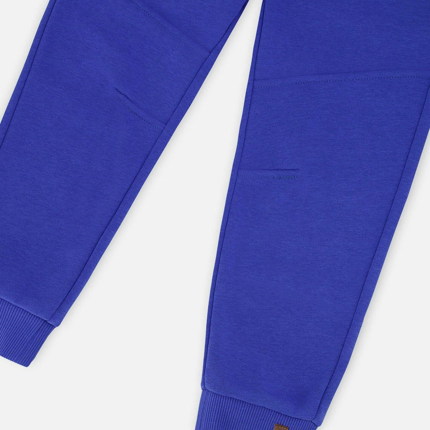 French Terry Sweatpants With Cross Seams