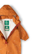 Gold Stars Recycled Waterproof Winter Suit, Gold