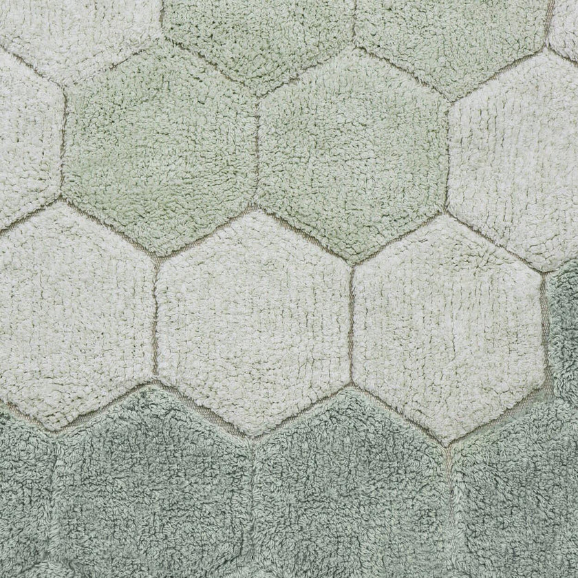 Washable Rug Round Honeycomb - 4' 7"