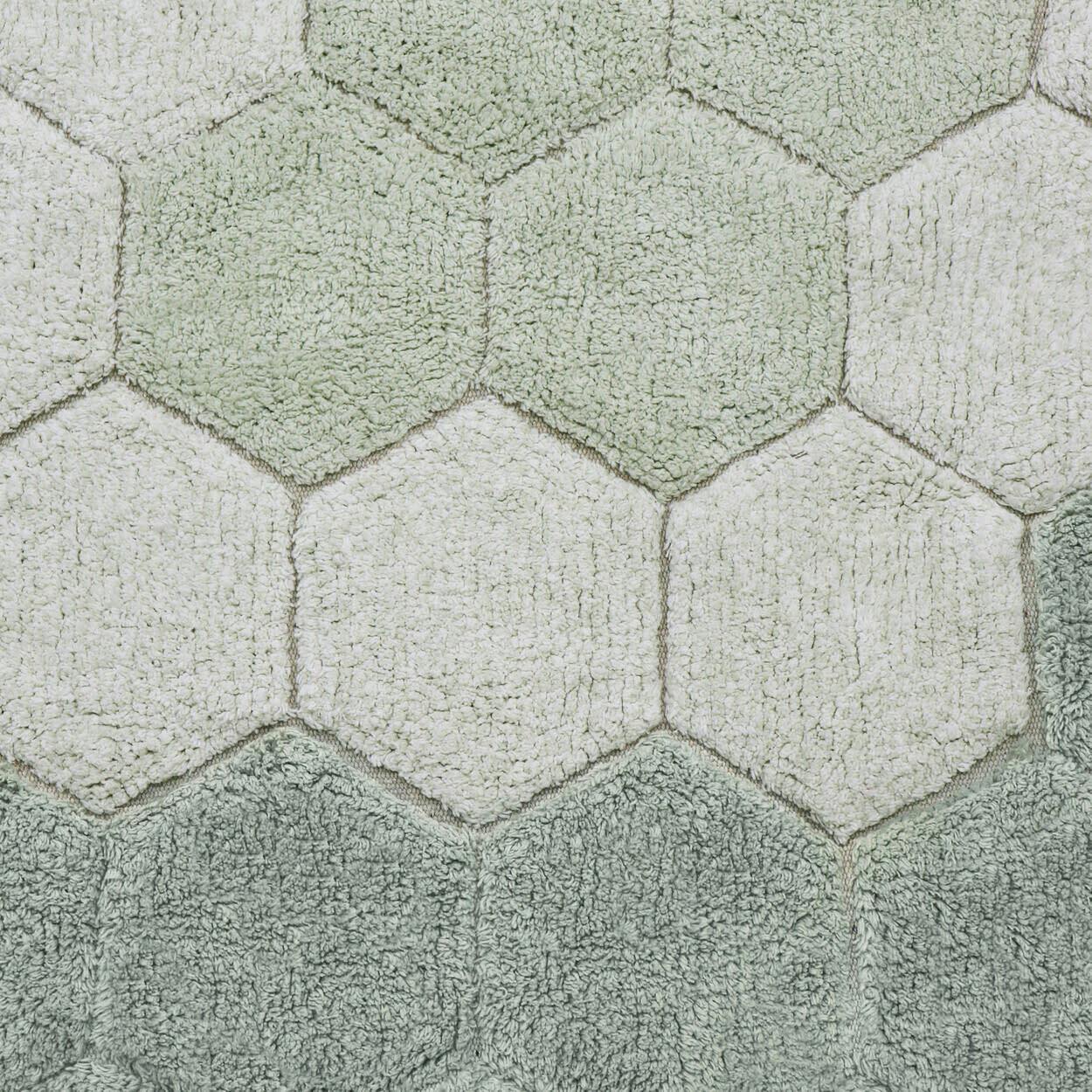 Washable Rug Round Honeycomb - 4' 7