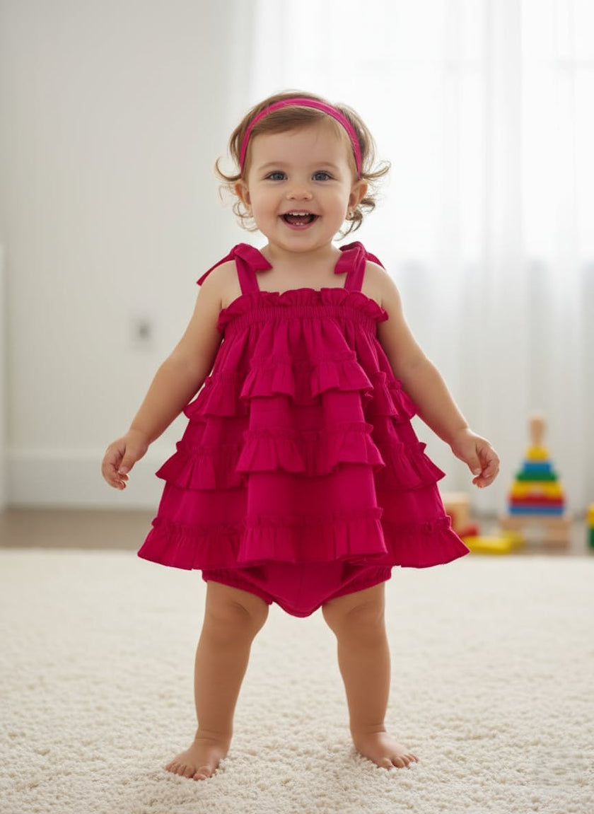 Nia Dress Fuchsia