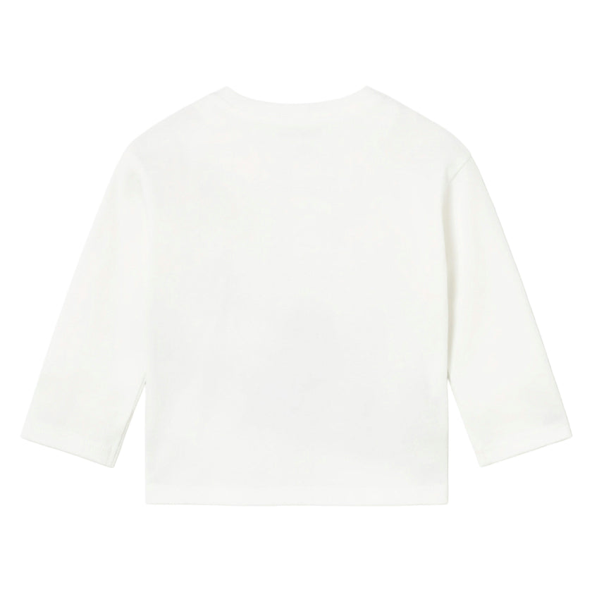 White Skiing Tiger T-Shirt
