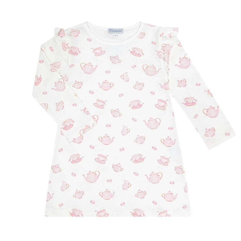 Petite Tea Time Print Playtime Dress