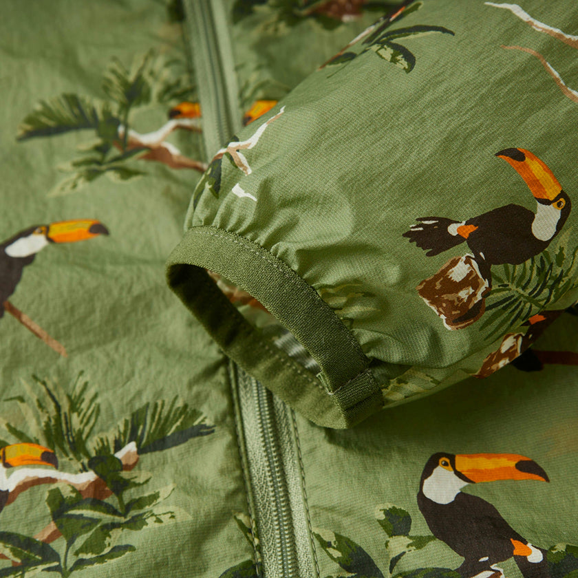 Hooded Sun Shield Windbreaker Jacket
