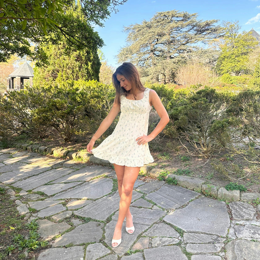 Floral Ruffle Dress
