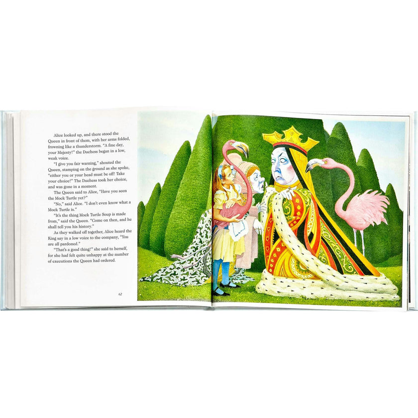 Alice's Adventures in Wonderland Leather Bound Classic Children's Book
